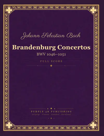Cover of Johann Sebastian Bach — Brandenburg Concertos