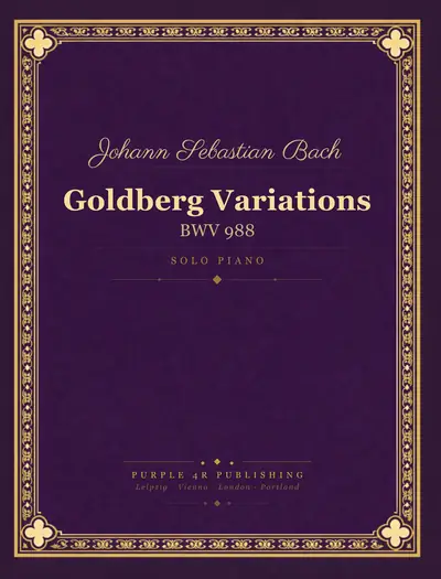 Cover of Johann Sebastian Bach — Goldberg Variations