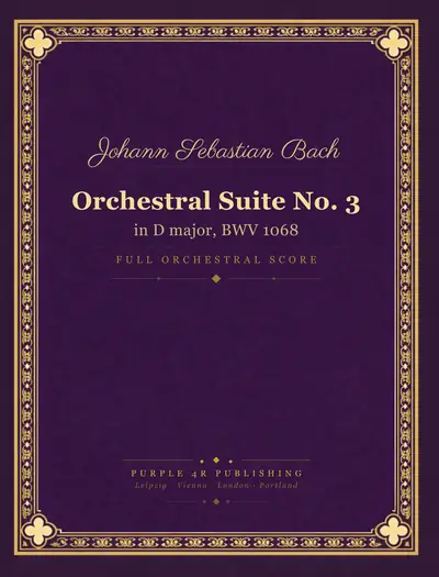 Cover of Johann Sebastian Bach — Orchestral Suite No. 3