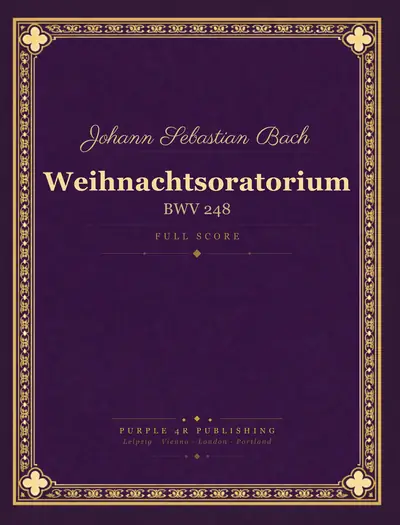 Cover of Johann Sebastian Bach — Weihnachtsoratorium