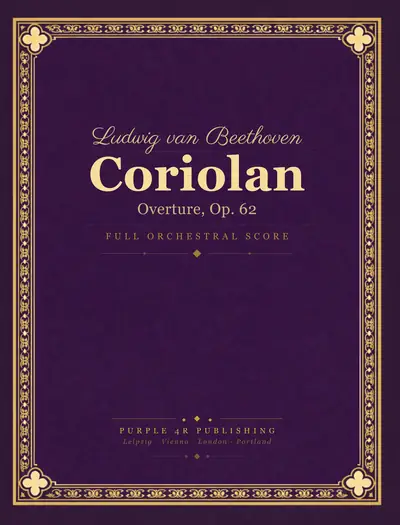 Cover of Ludwig van Beethoven — Coriolan