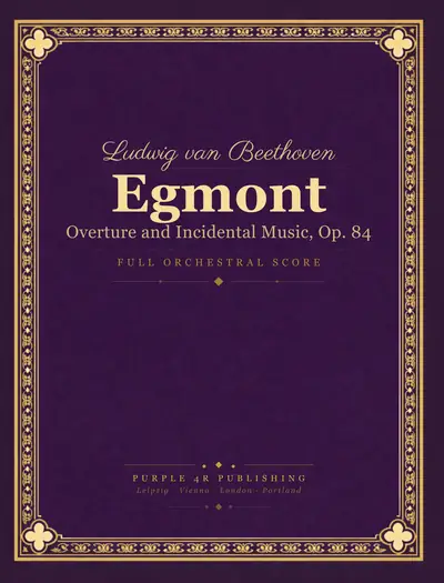 Cover of Ludwig van Beethoven — Egmont