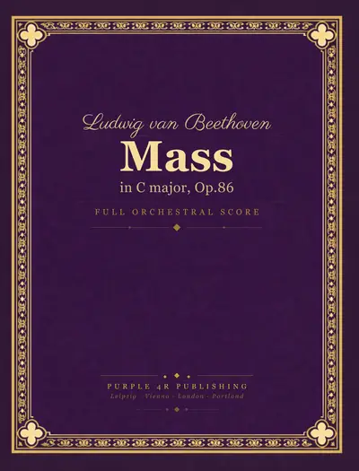 Cover of Ludwig van Beethoven — Mass