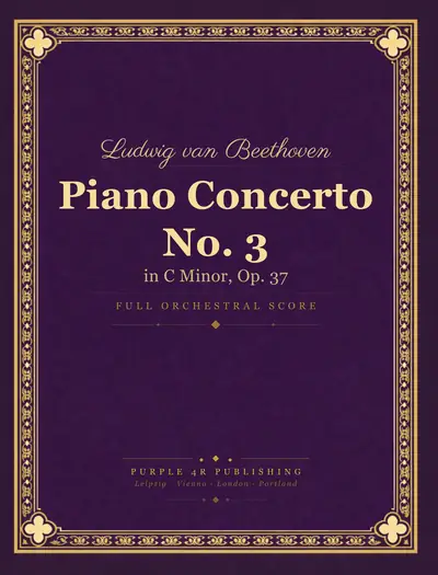 Cover of Ludwig van Beethoven — Piano Concerto No. 3