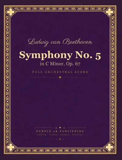Cover of Ludwig van Beethoven — Symphony No. 5