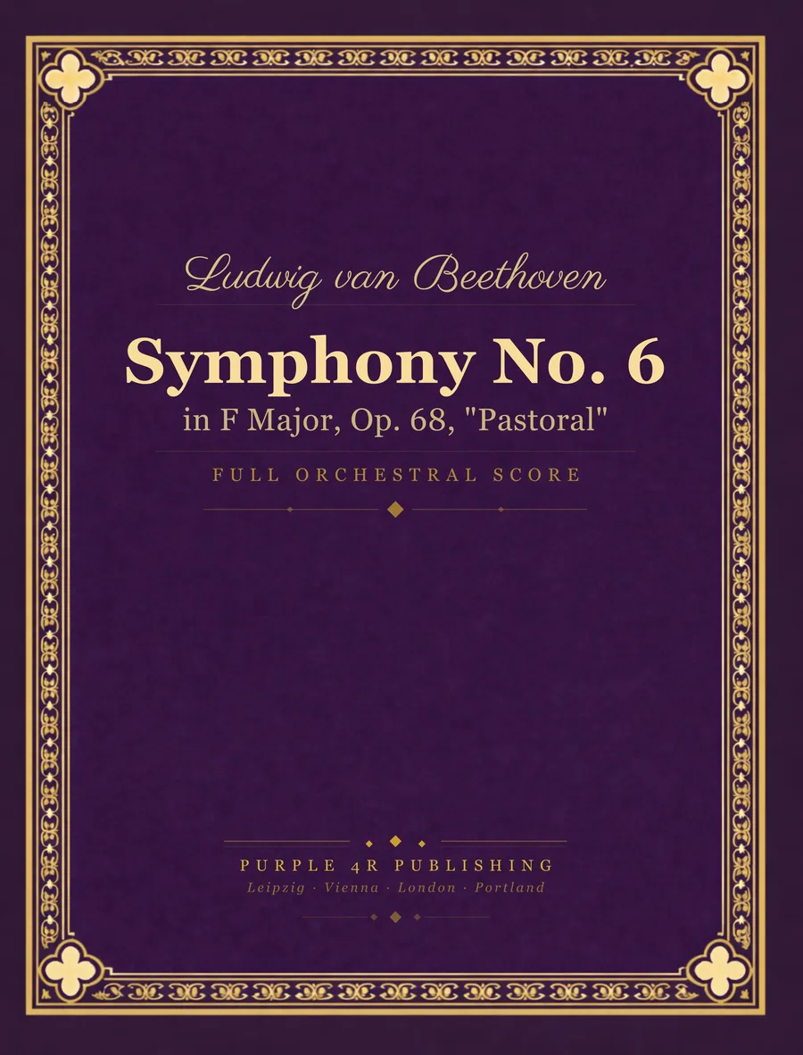 Cover of Ludwig van Beethoven — Symphony No. 6