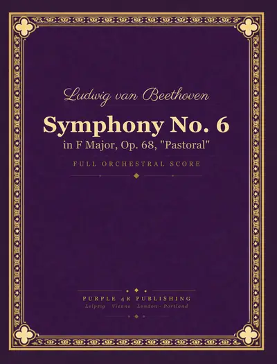 Cover of Ludwig van Beethoven — Symphony No. 6
