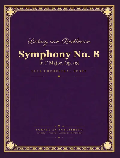 Cover of Ludwig van Beethoven — Symphony No. 8