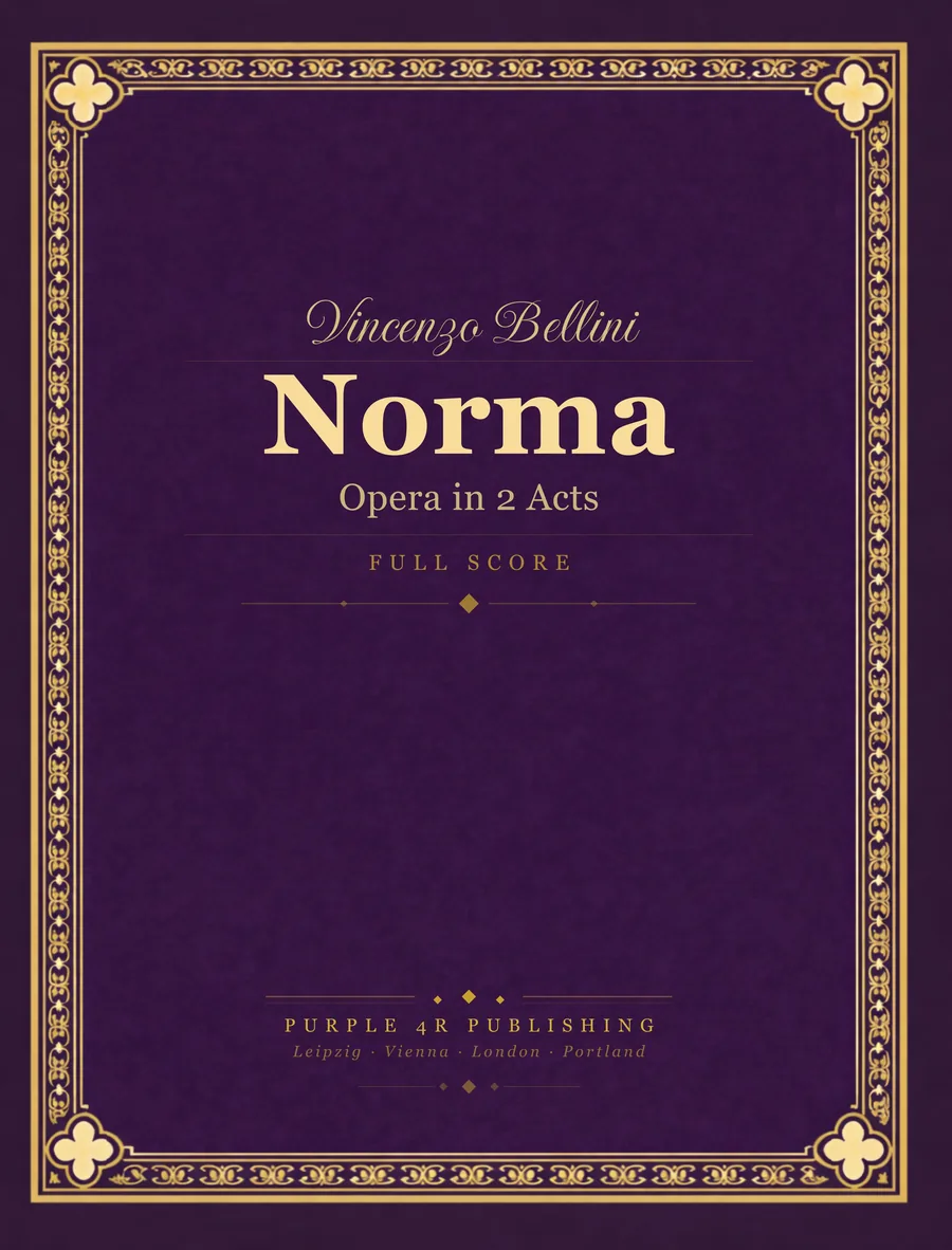 Cover of Vincenzo Bellini — Norma