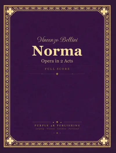 Cover of Vincenzo Bellini — Norma