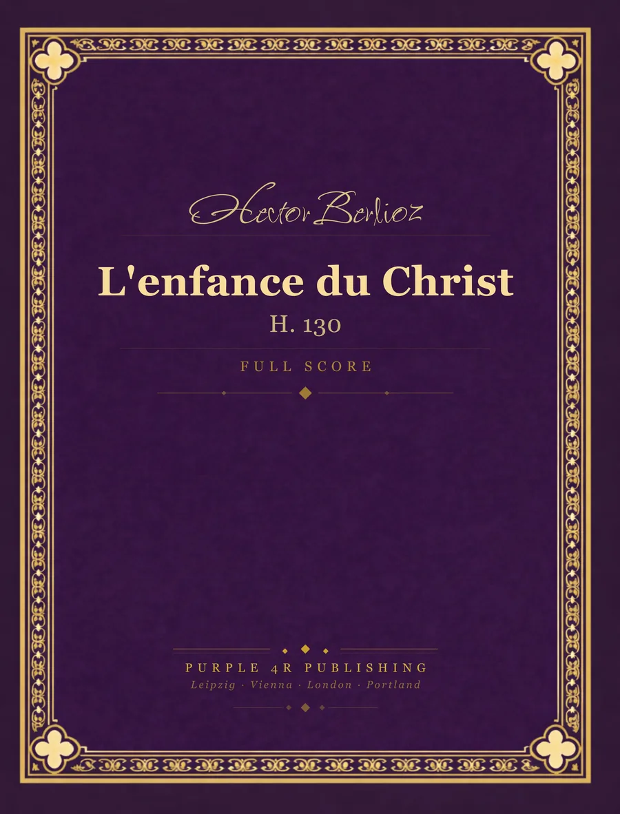 Cover of Hector Berlioz — L'enfance du Christ