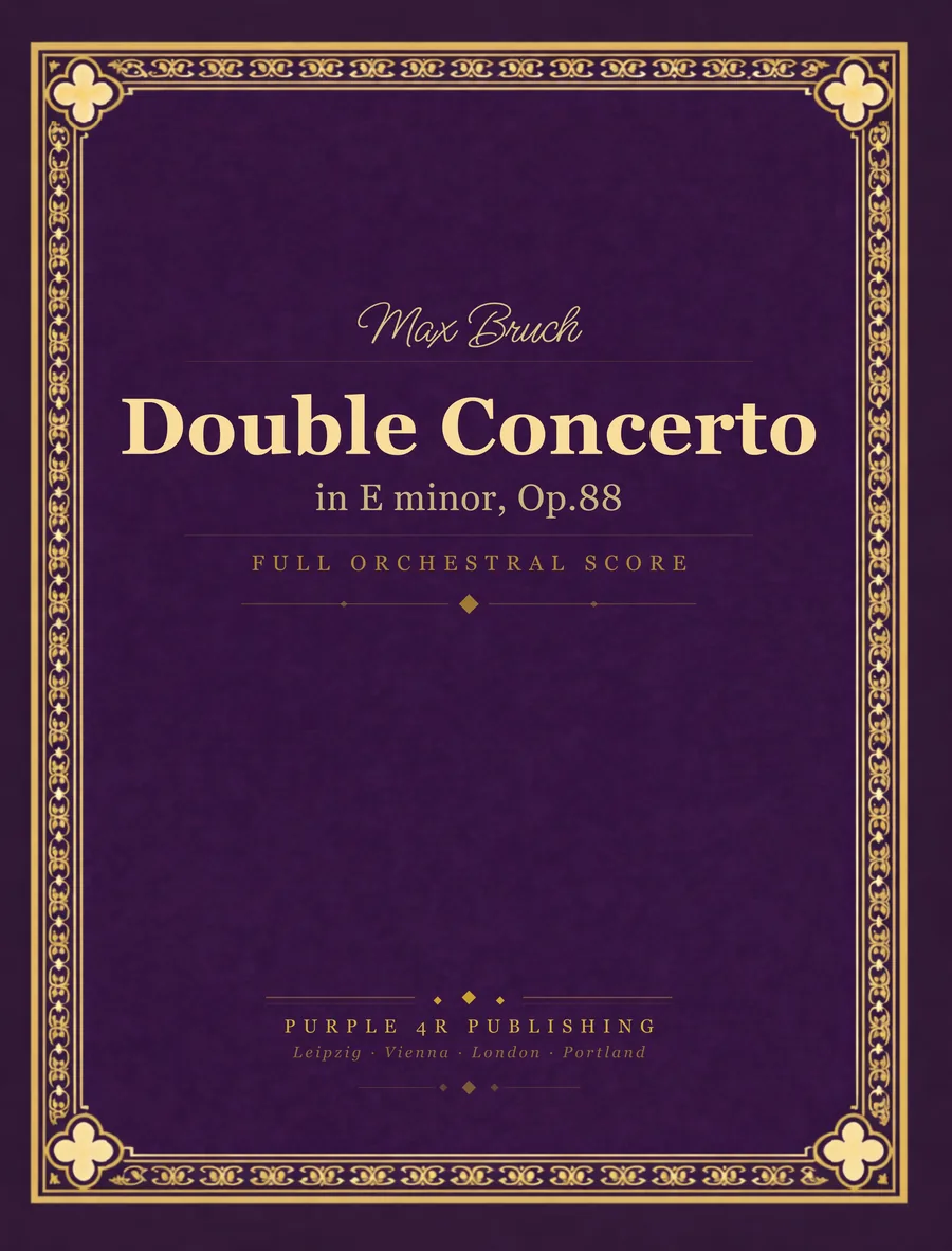 Cover of Max Bruch — Double Concerto