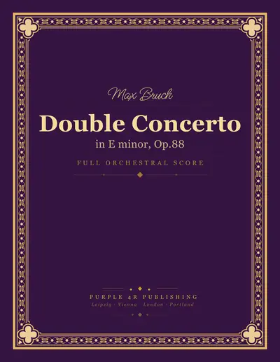 Cover of Max Bruch — Double Concerto