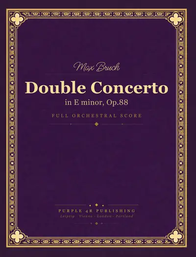 Cover of Max Bruch — Double Concerto