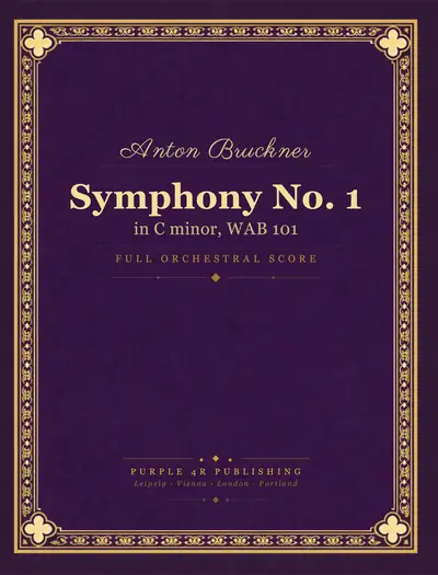 Cover of Anton Bruckner — Symphony No. 1
