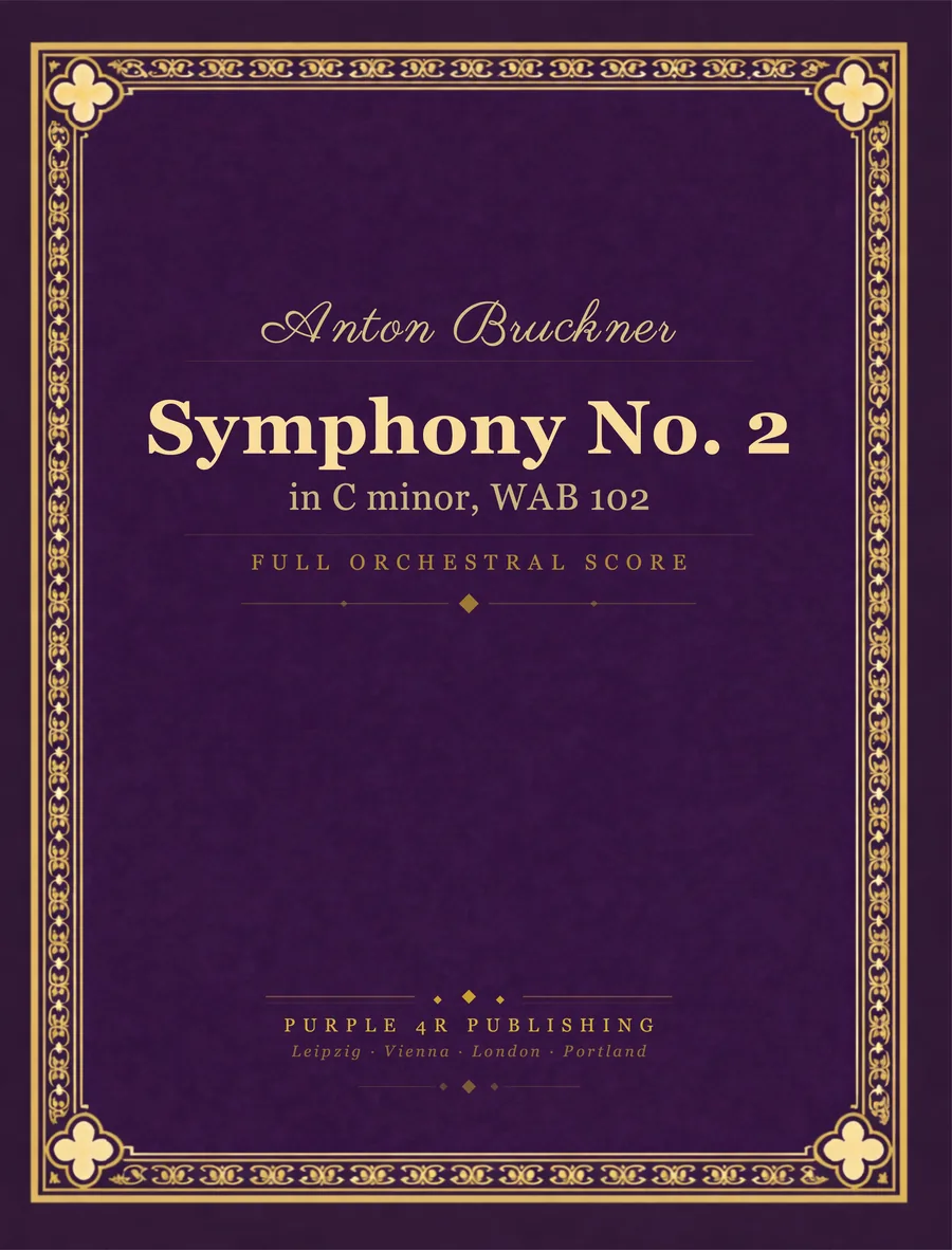 Cover of Anton Bruckner — Symphony No. 2