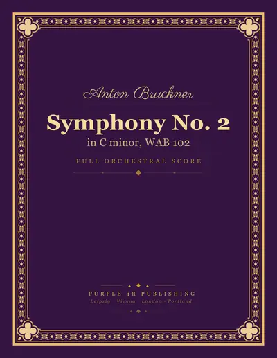Cover of Anton Bruckner — Symphony No. 2