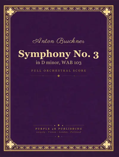 Cover of Anton Bruckner — Symphony No. 3