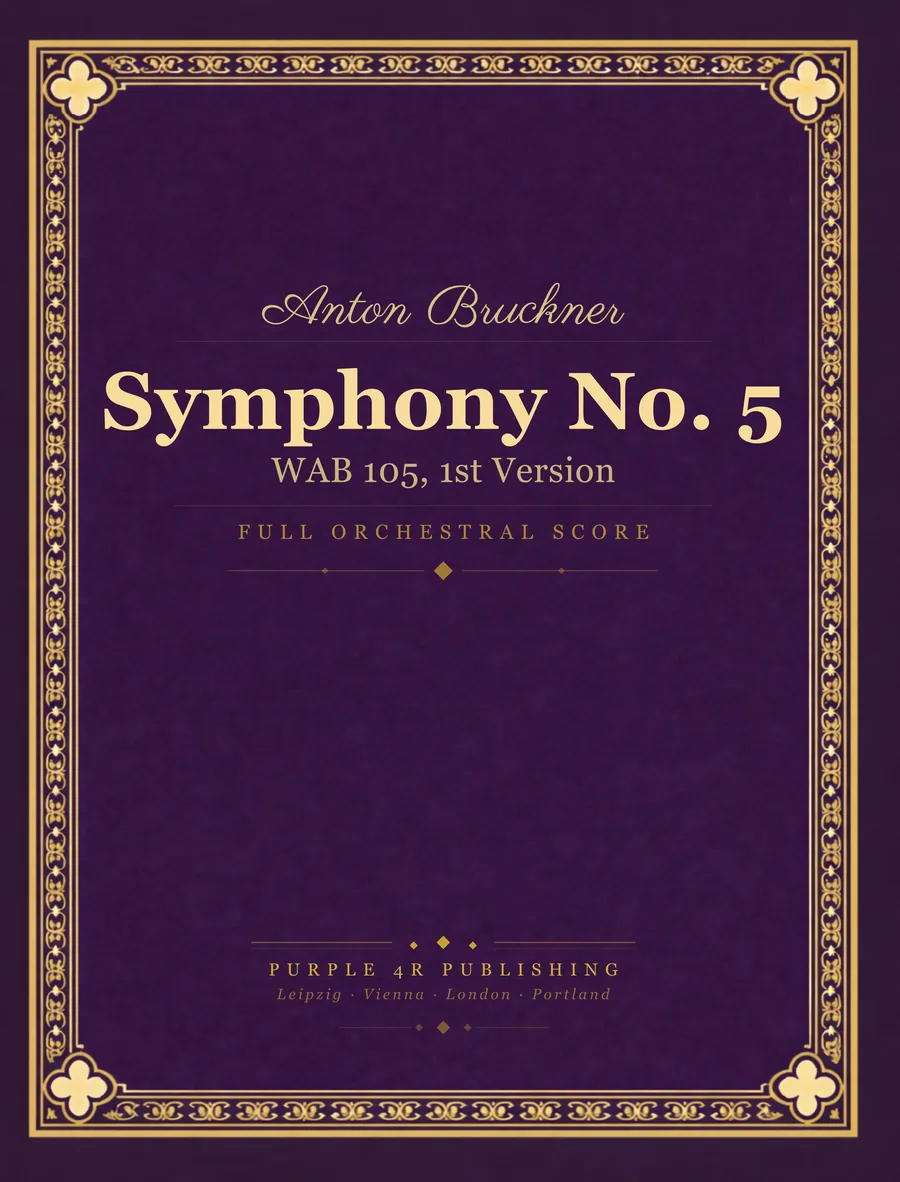 Cover of Anton Bruckner — Symphony No. 5