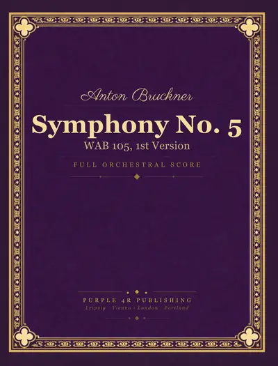 Cover of Anton Bruckner — Symphony No. 5