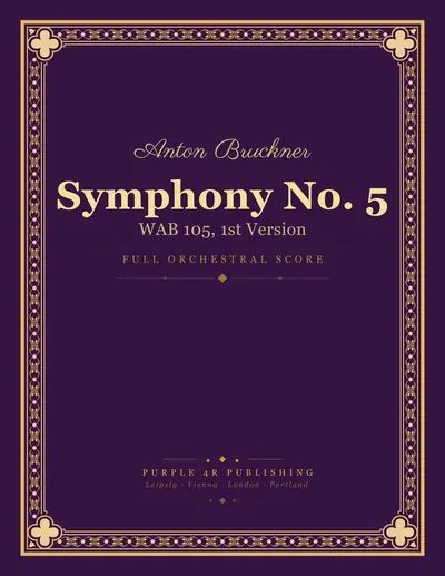 Cover of Anton Bruckner — Symphony No. 5
