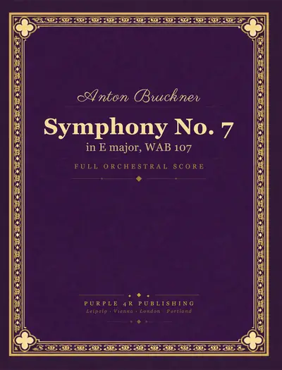 Cover of Anton Bruckner — Symphony No. 7
