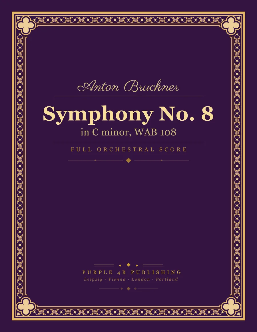 Cover of Anton Bruckner — Symphony No. 8