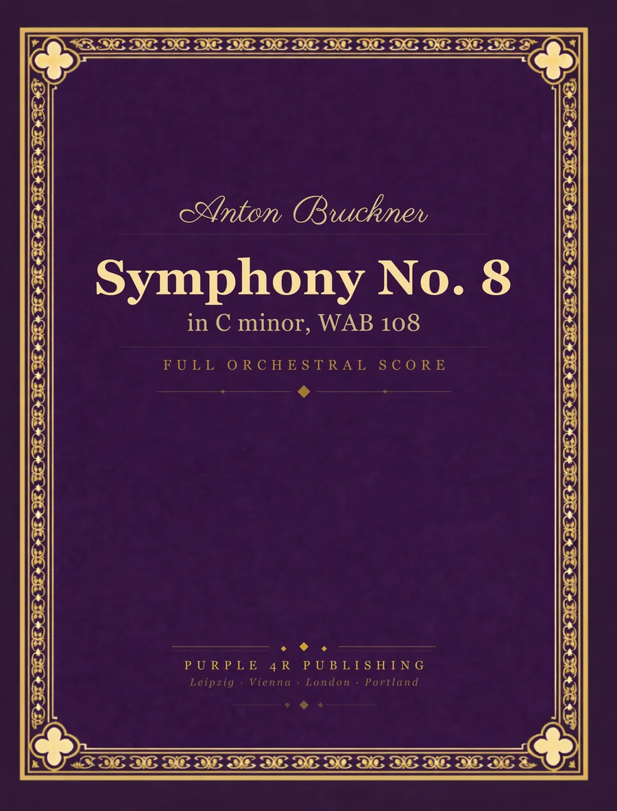 Cover of Anton Bruckner — Symphony No. 8