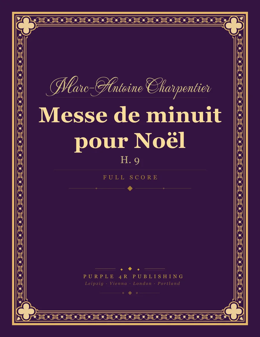 Cover of Marc-Antoine Charpentier — Messe de minuit pour Noël