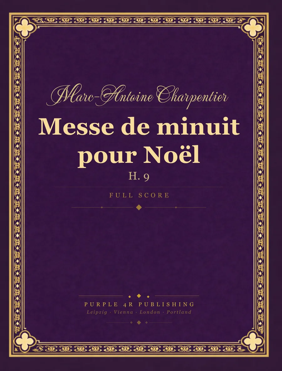 Cover of Marc-Antoine Charpentier — Messe de minuit pour Noël