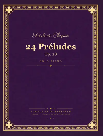 Cover of Frédéric Chopin — 24 Préludes