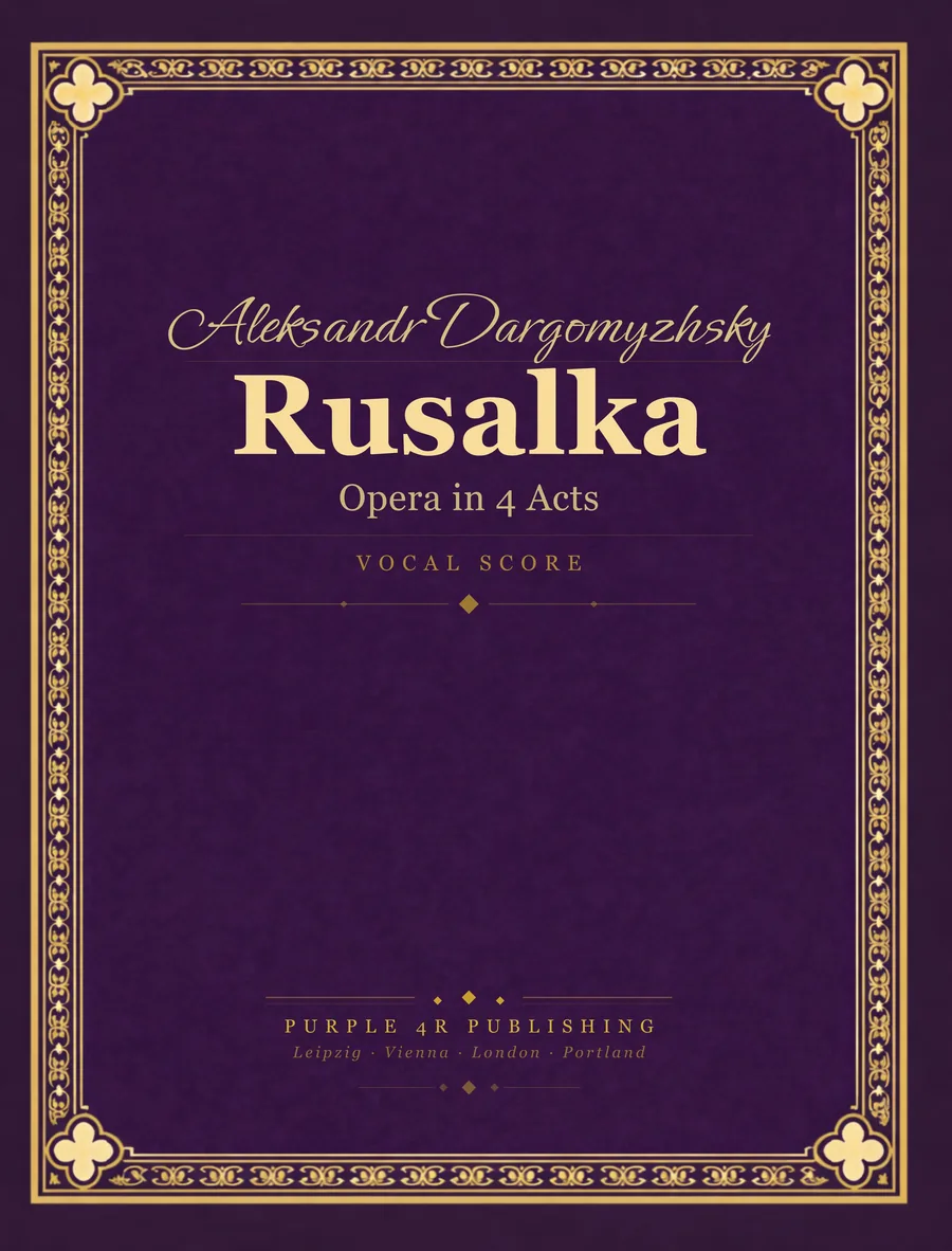 Cover of Aleksandr Dargomyzhsky — Rusalka