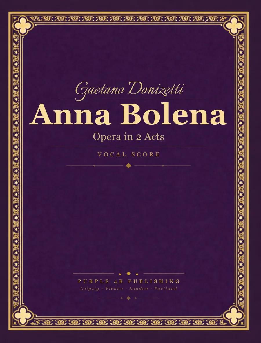 Cover of Gaetano Donizetti — Anna Bolena