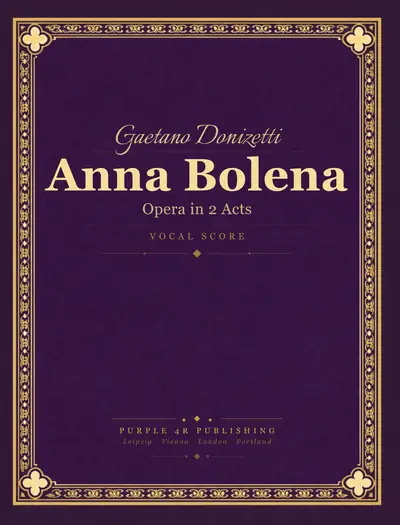 Cover of Gaetano Donizetti — Anna Bolena