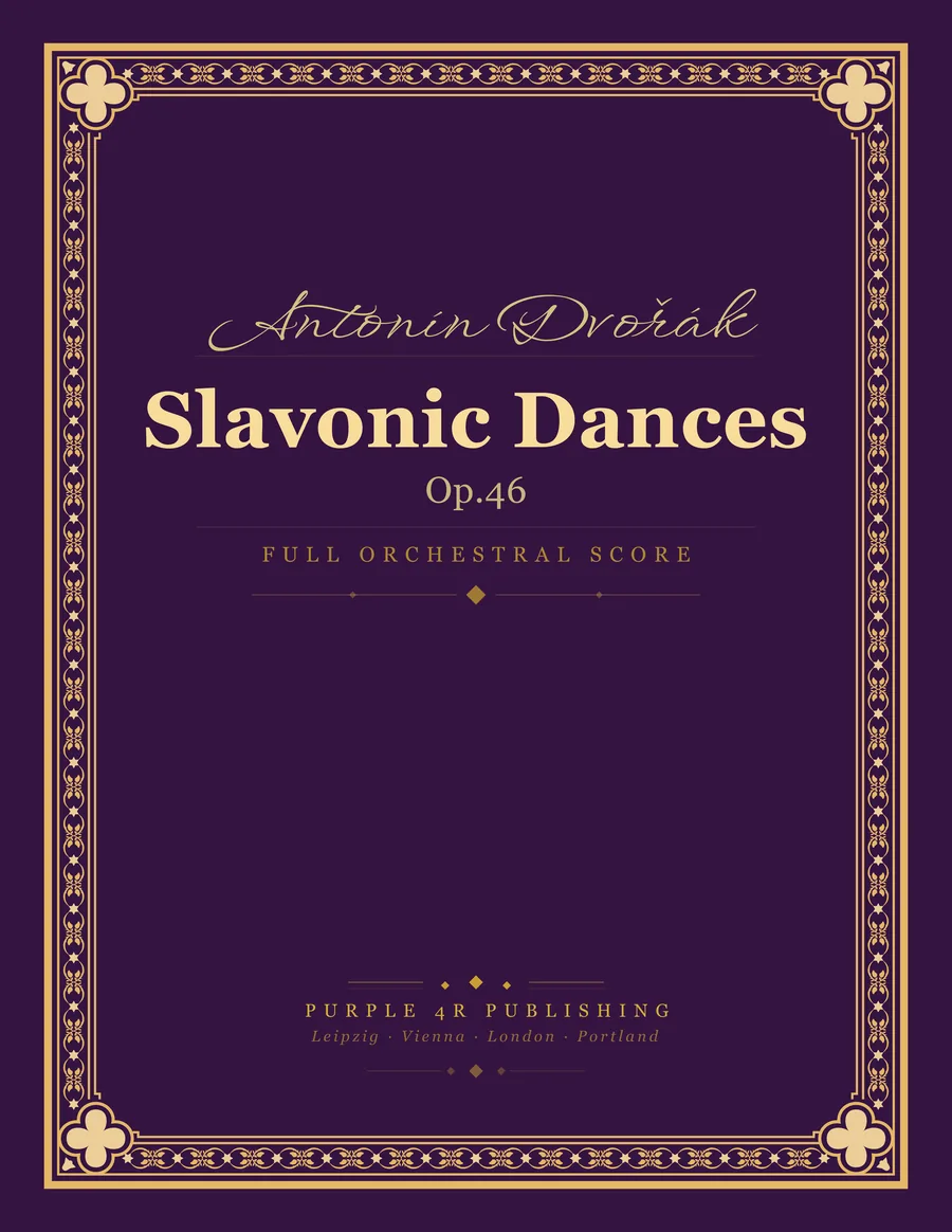 Cover of Antonín Dvořák — Slavonic Dances