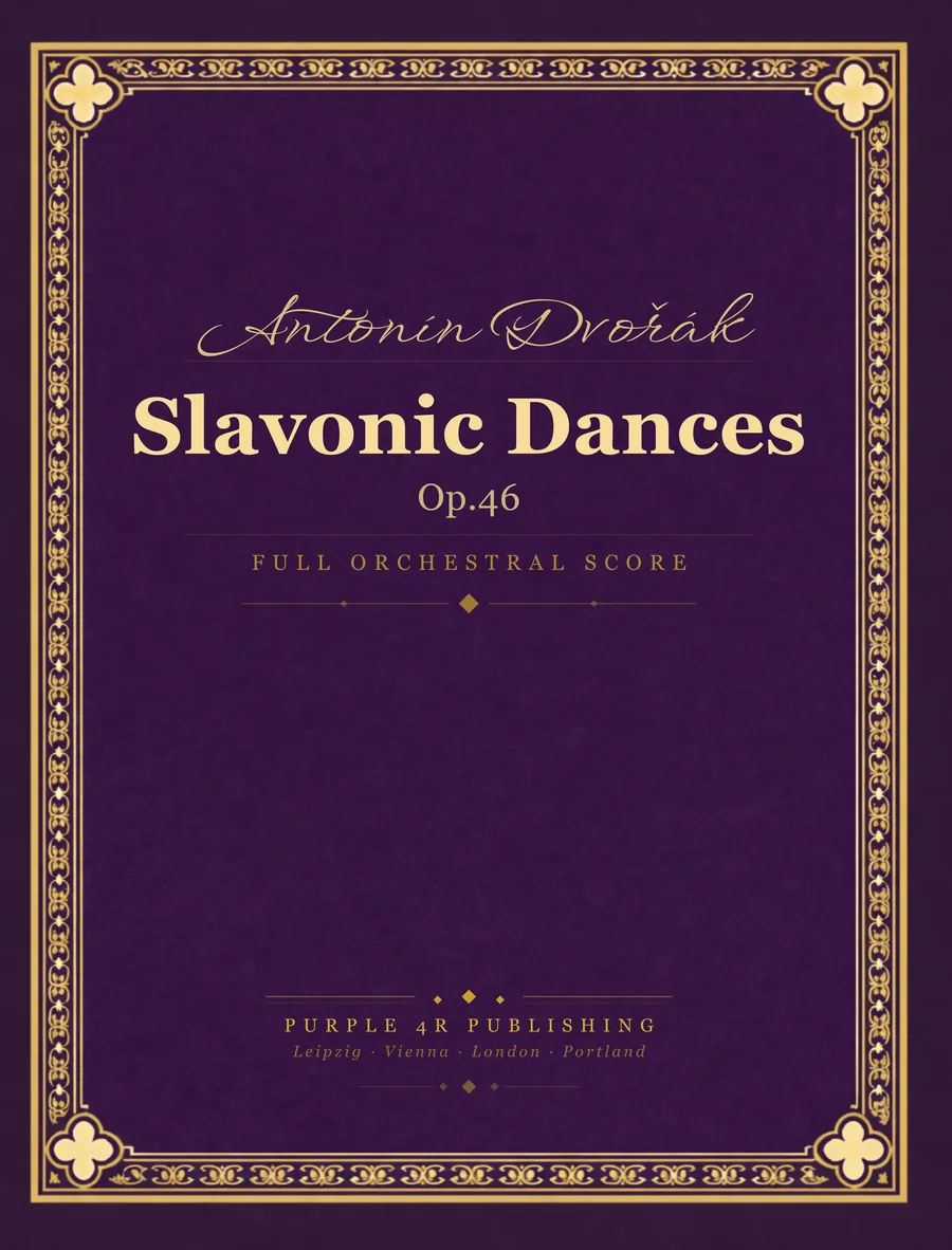 Cover of Antonín Dvořák — Slavonic Dances