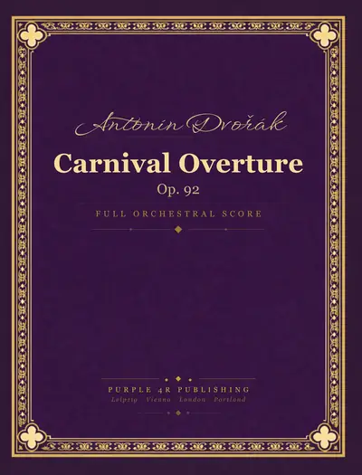 Cover of Antonín Dvořák — Carnival Overture