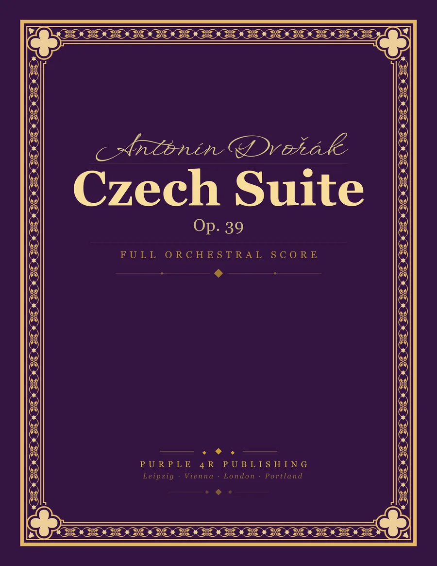 Cover of Antonín Dvořák — Czech Suite