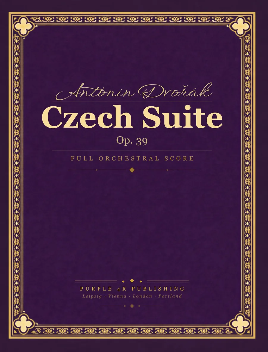 Cover of Antonín Dvořák — Czech Suite
