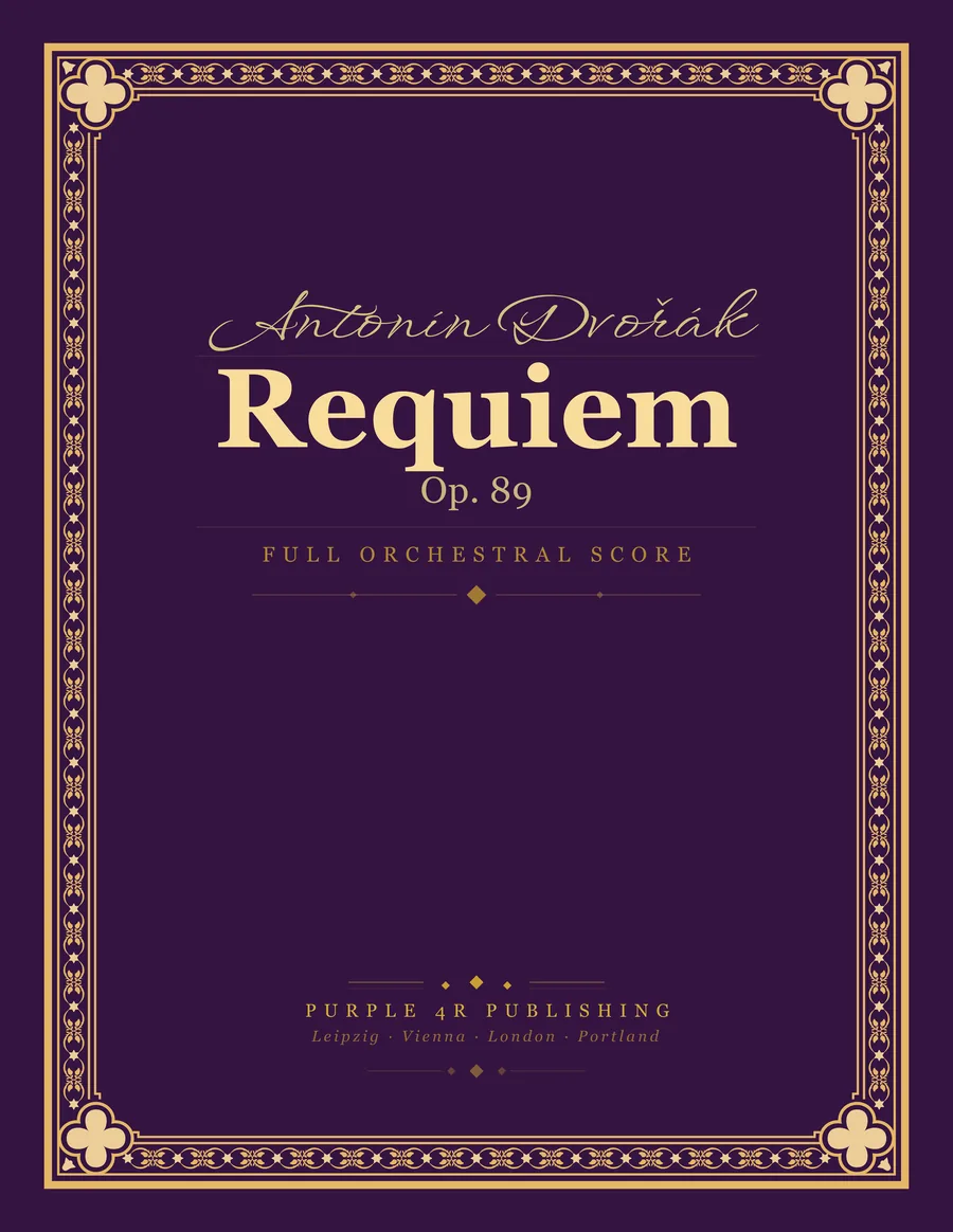 Cover of Antonín Dvořák — Requiem
