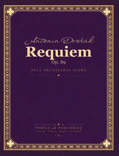 Cover of Antonín Dvořák — Requiem