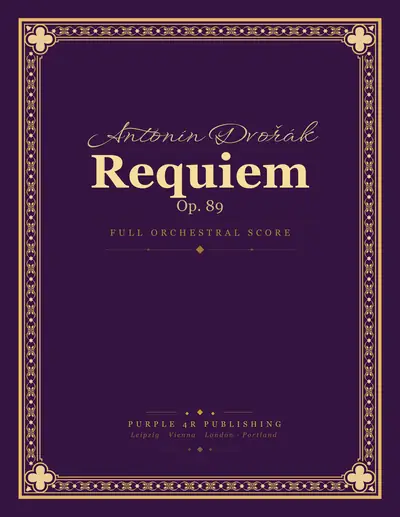 Cover of Antonín Dvořák — Requiem