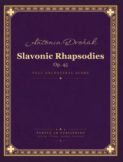 Cover of Antonín Dvořák — Slavonic Rhapsodies