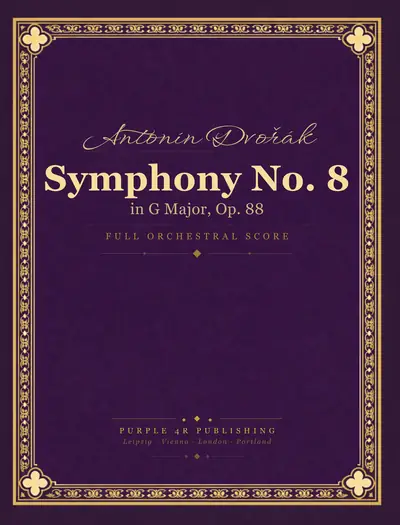 Cover of Antonín Dvořák — Symphony No. 8