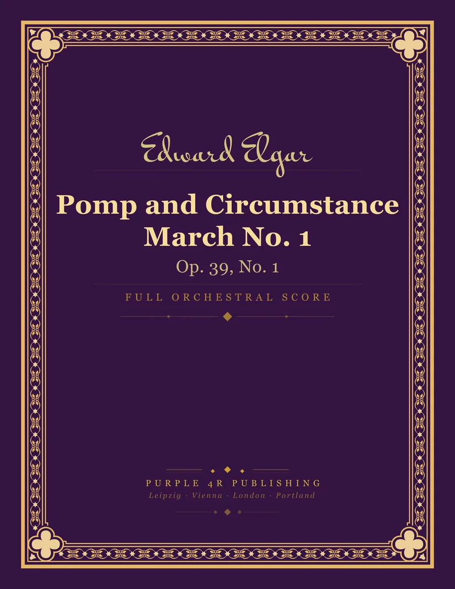 Cover of Edward Elgar — Pomp and Circumstance March No. 1