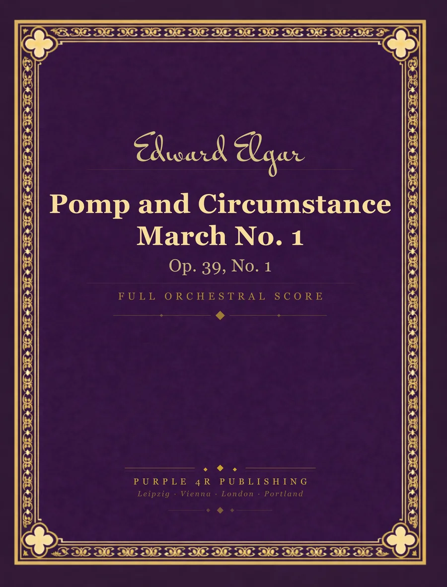 Cover of Edward Elgar — Pomp and Circumstance March No. 1