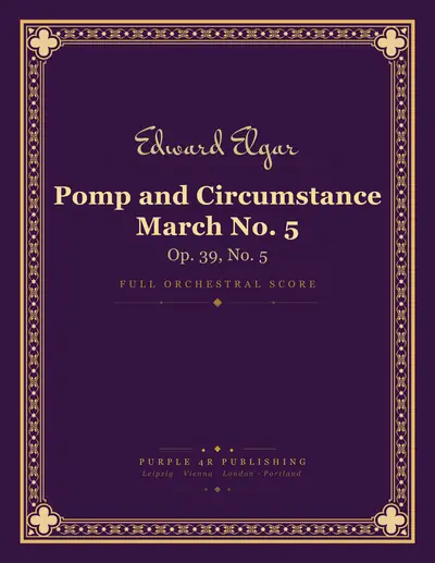 Cover of Edward Elgar — Pomp and Circumstance March No. 5