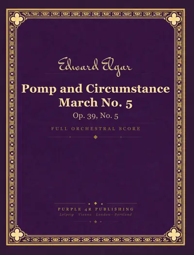 Cover of Edward Elgar — Pomp and Circumstance March No. 5