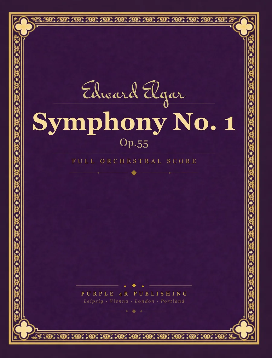 Cover of Edward Elgar — Symphony No. 1