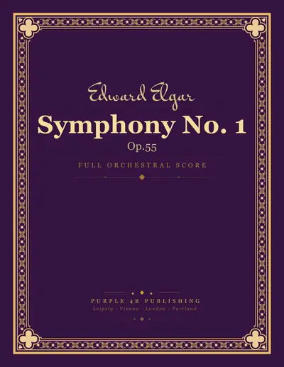 Cover of Edward Elgar — Symphony No. 1